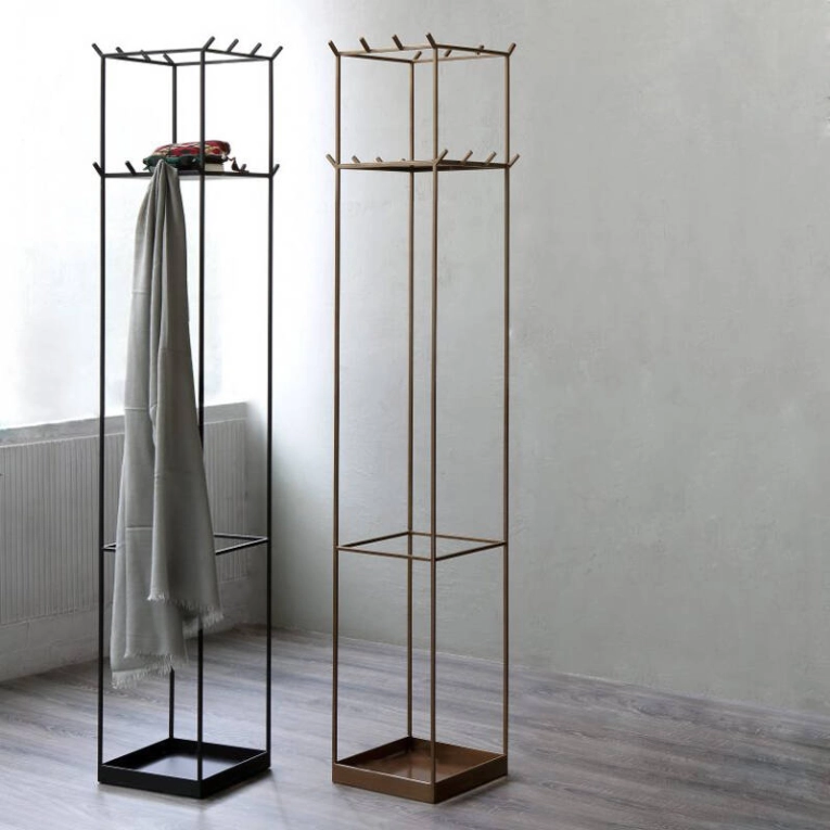 Porte-manteau Porte-manteau SLIM IRONY Noir cuivré sablé ZEUS