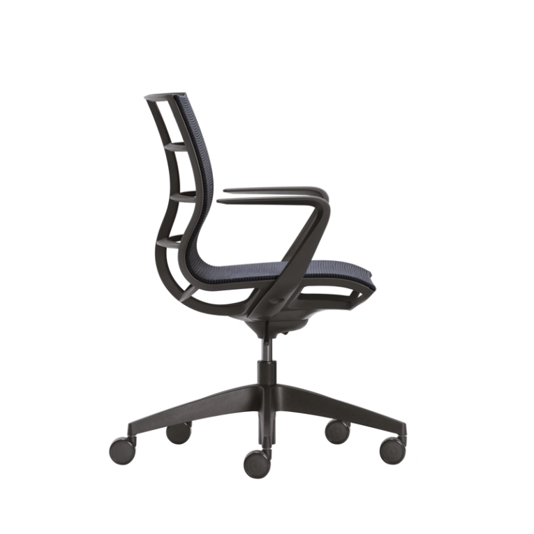 Fauteuil de bureau SE:JOY Noir SILVERA PRO