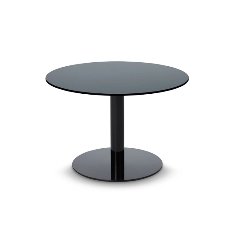 Table basse FLASH Ronde Noir brillant TOM DIXON