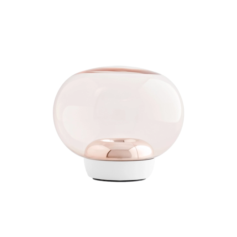 Lampe à poser LA MARIÉE Blanc/Cuivre STILNOVO