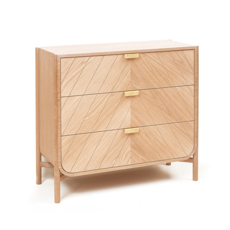 Meuble de rangement Commode MARIUS Chêne HARTO