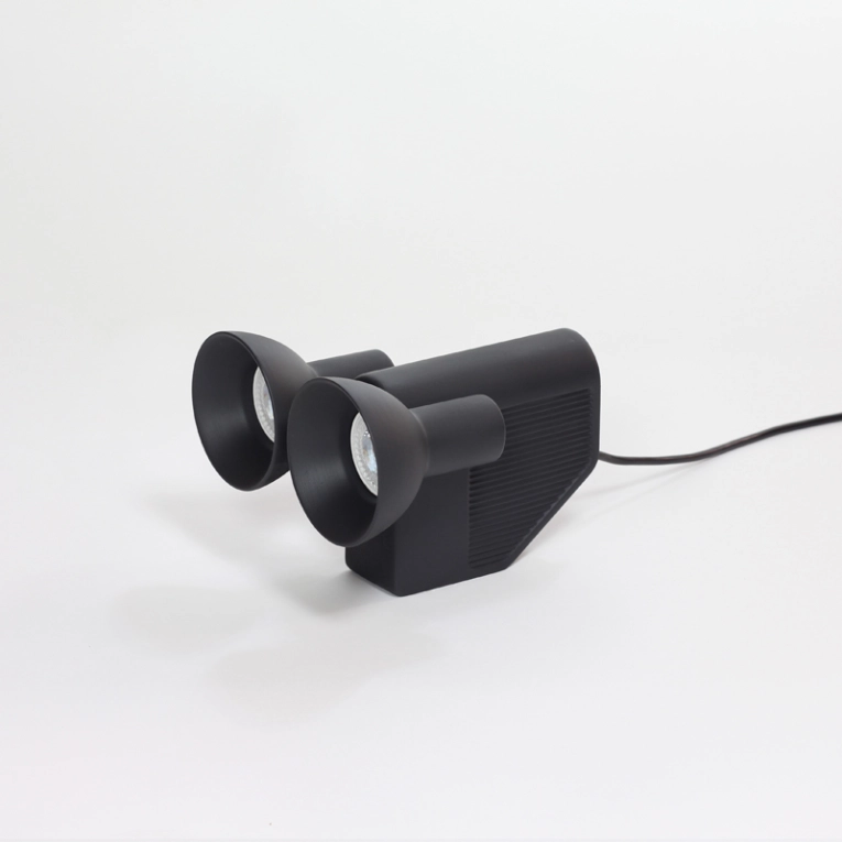 Lampe à poser OLO Anthracite MOUSTACHE