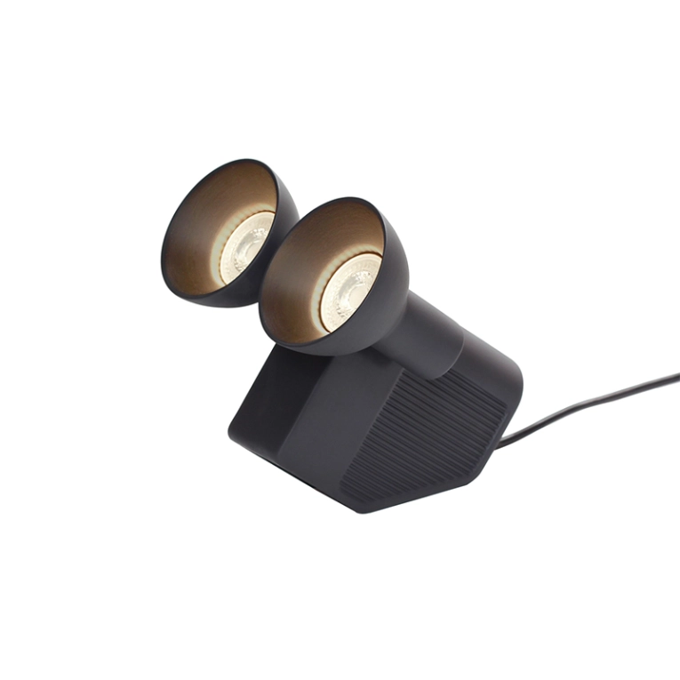 Lampe à poser OLO Anthracite MOUSTACHE