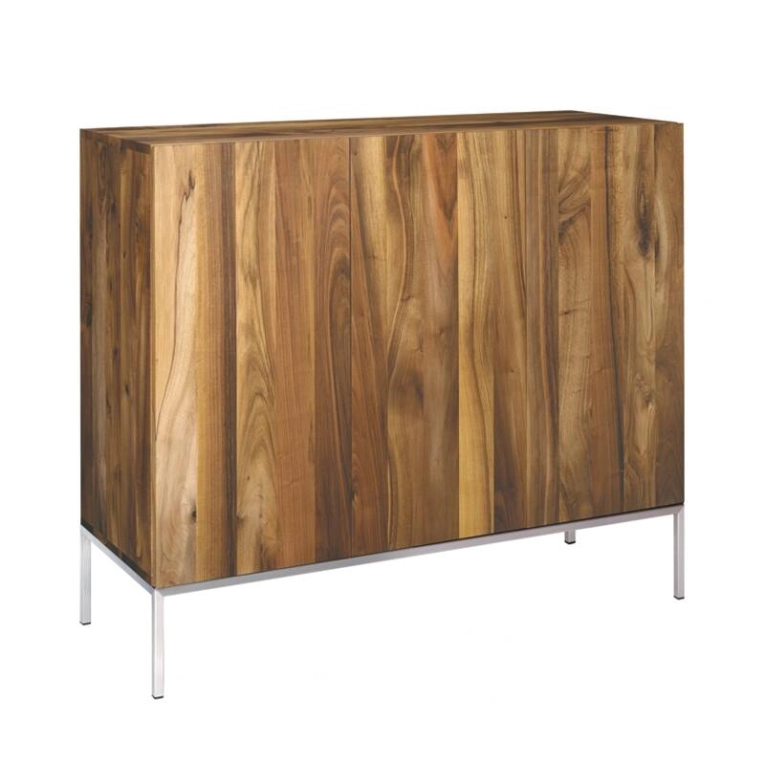 Meuble de rangement Buffet FARIBA L 135 Naturel/ inox E15