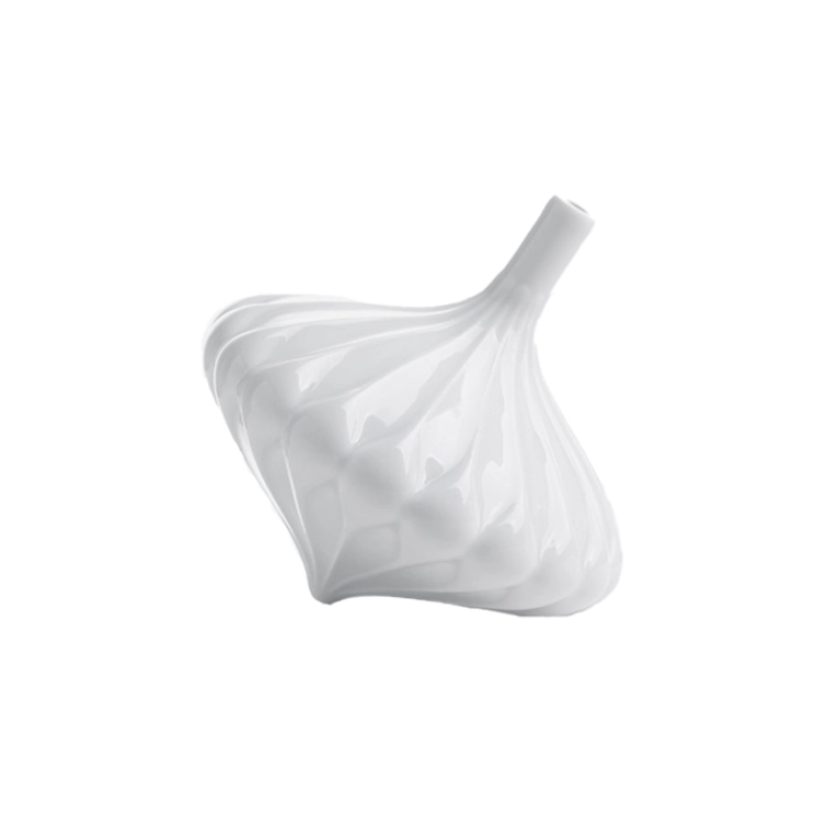 Vase Soliflore PIAO Blanc brillant MOUSTACHE
