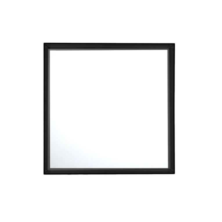 Miroir Miroir ONLY ME 50x50 Noir brillant KARTELL