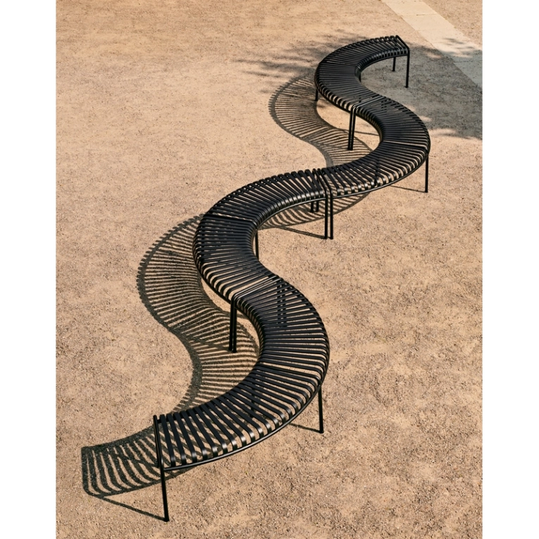 Banc extérieur Banc PALISSADE PARK Anthracite HAY