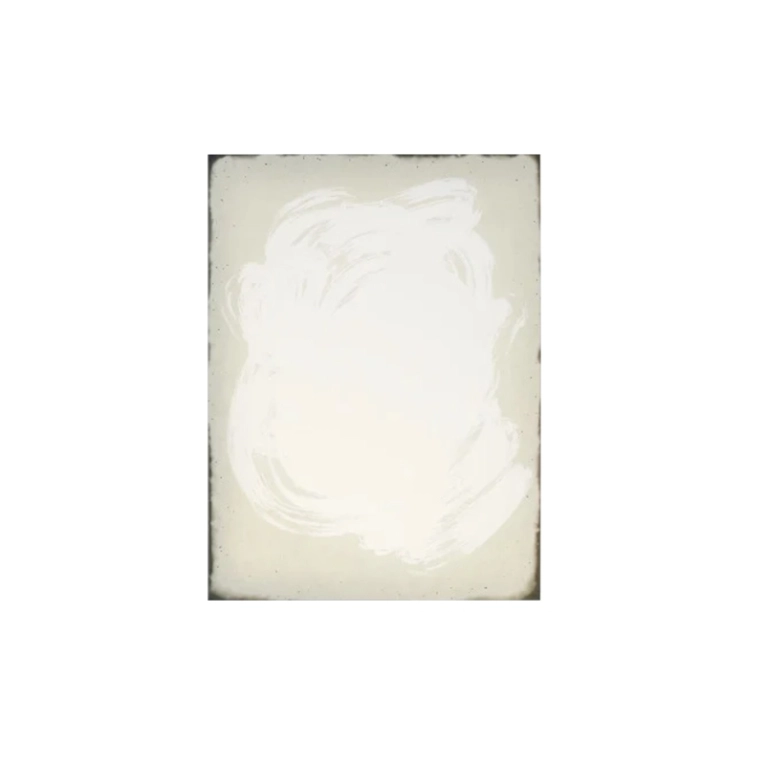 Miroir Miroir SCRIBBLE 75x100 Argent GLAS ITALIA