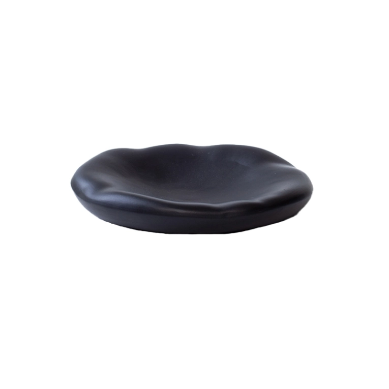 Centre de table & corbeille Coupe CANOVA Small Noir MOUSTACHE