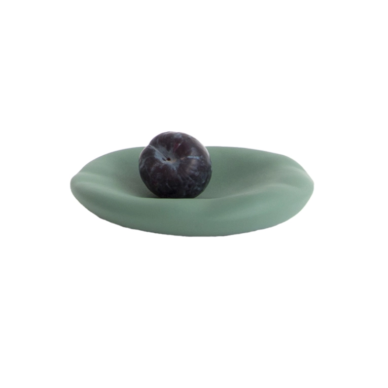 Centre de table & corbeille Coupe CANOVA Small Vert MOUSTACHE