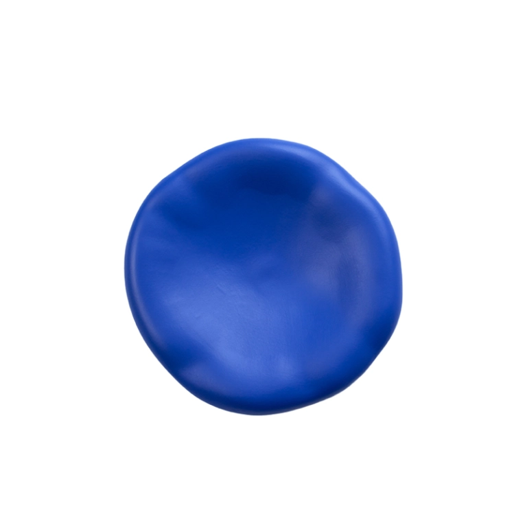 Centre de table & corbeille Coupe CANOVA Small Bleu MOUSTACHE