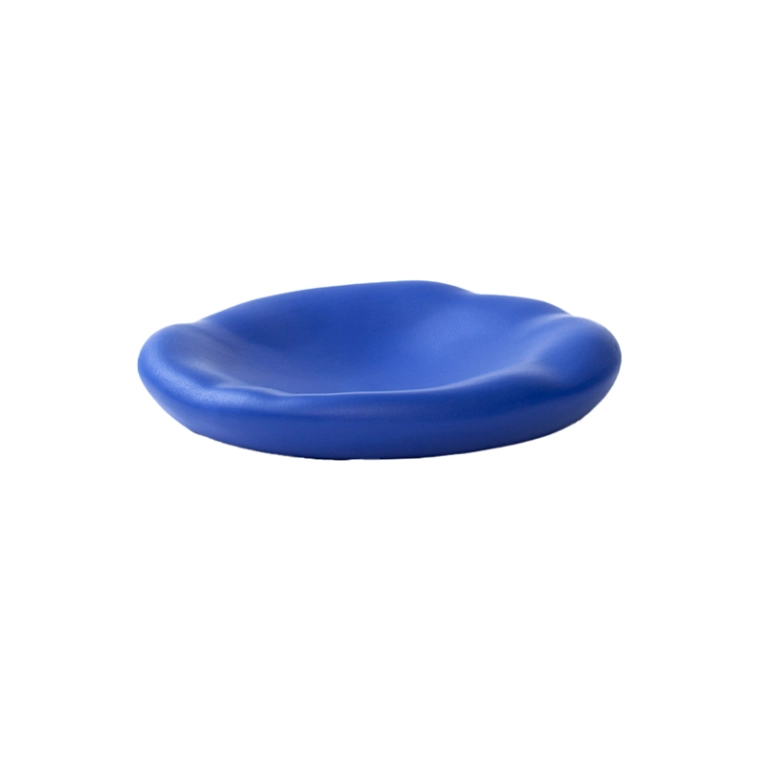 Centre de table & corbeille Coupe CANOVA Small Bleu MOUSTACHE