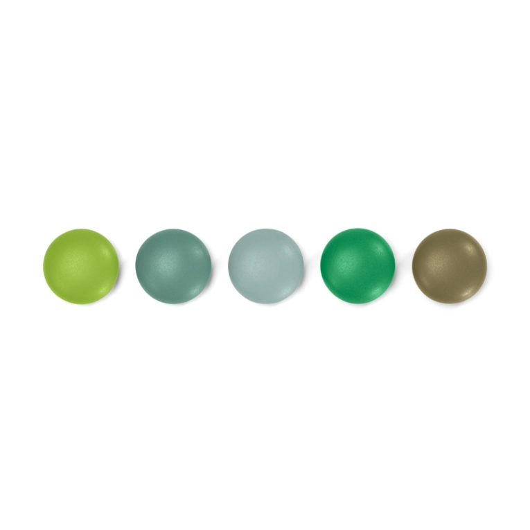 Objet pratique Set de 5 aimants MAGNET DOTS Vert VITRA