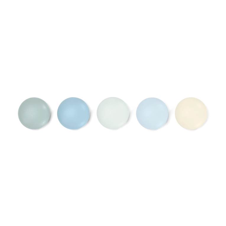 Objet pratique Set de 5 aimants MAGNET DOTS Clair VITRA