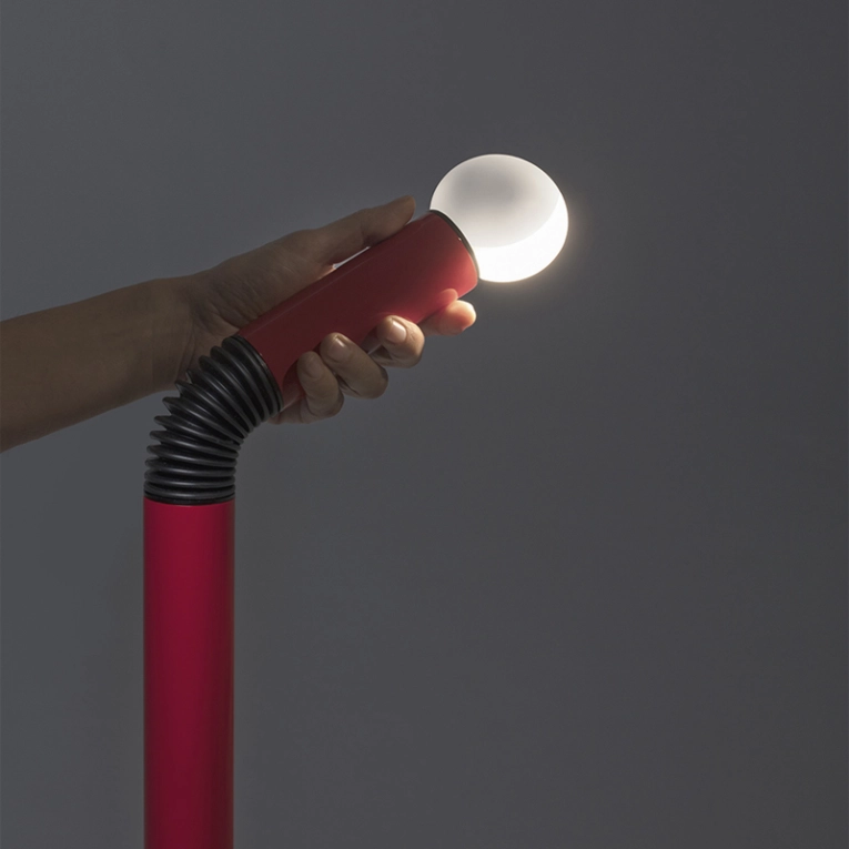 Lampadaire PERISCOPIO H 133 Noir STILNOVO