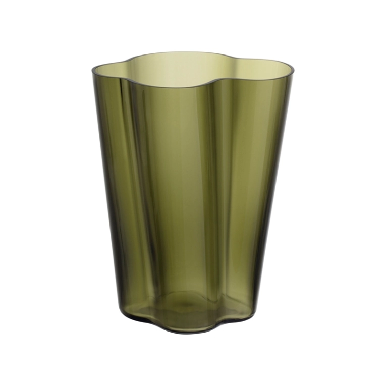 Vase Vase AALTO H 27 Vert mousse IITTALA