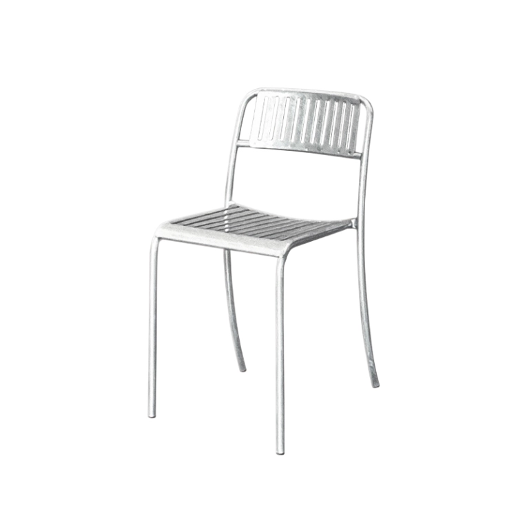 Chaise extérieur Chaise PATIO LAMES Galvanisé TOLIX