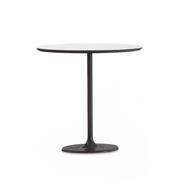 Table d'appoint guéridon DIZZIE 51x47 Noir ARPER