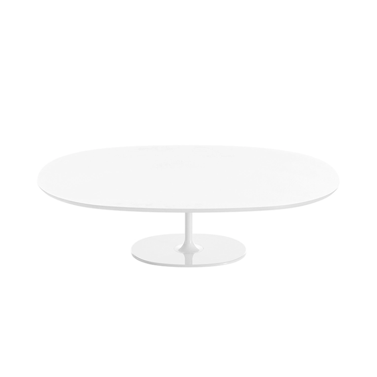 Table basse DIZZIE 108x90 Blanc ARPER