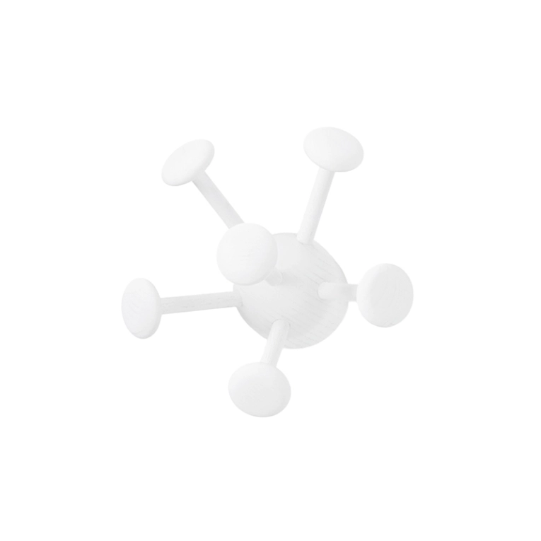 Rangement enfant Patère WALL BUG Blanc NOFRED