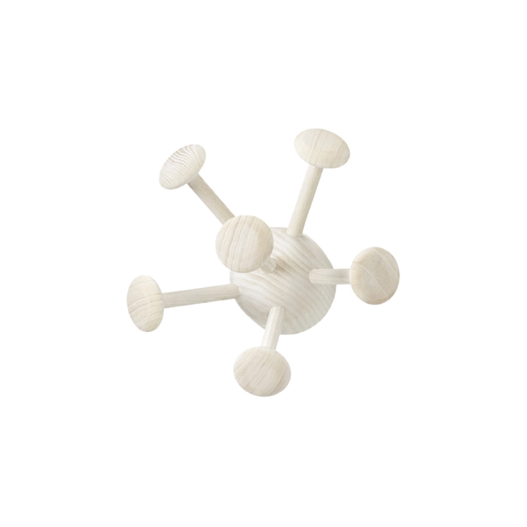 Rangement enfant Patère WALL BUG Frêne NOFRED