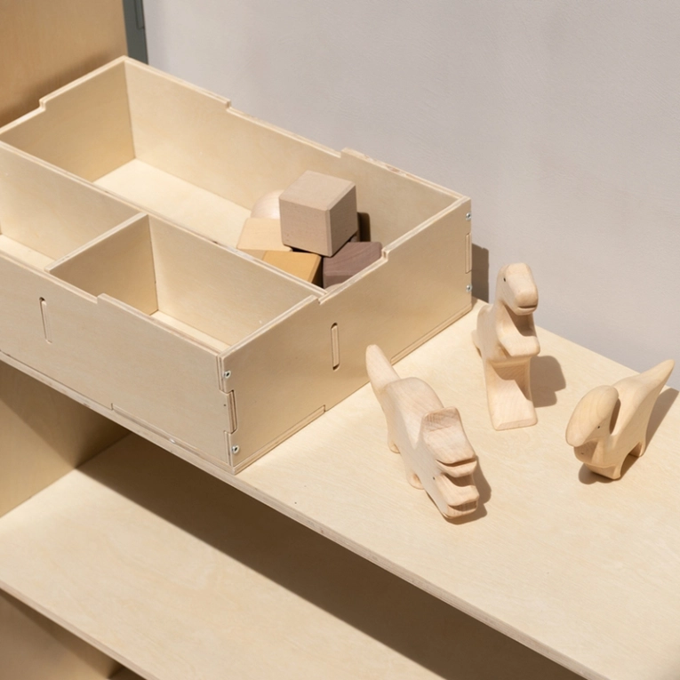 Rangement enfant Boite KIDDO TOOL BOX Bouleau NOFRED