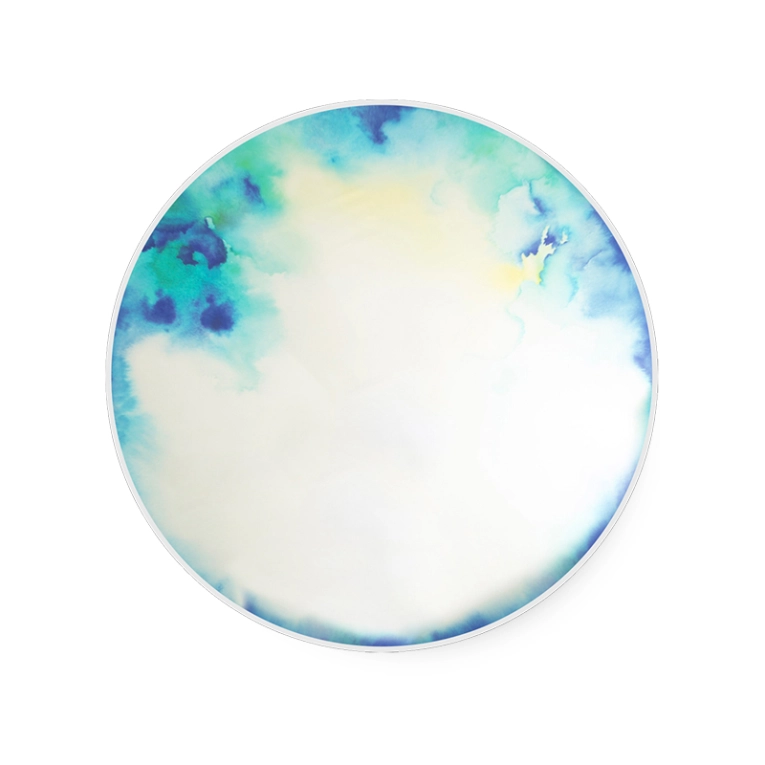 Miroir Miroir FRANCIS Extra Large Blanc & vert PETITE FRITURE