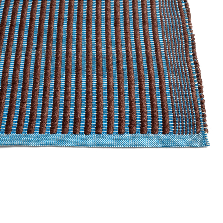 Tapis Tapis JULIE RICHOZ Chataigne & bleu HAY