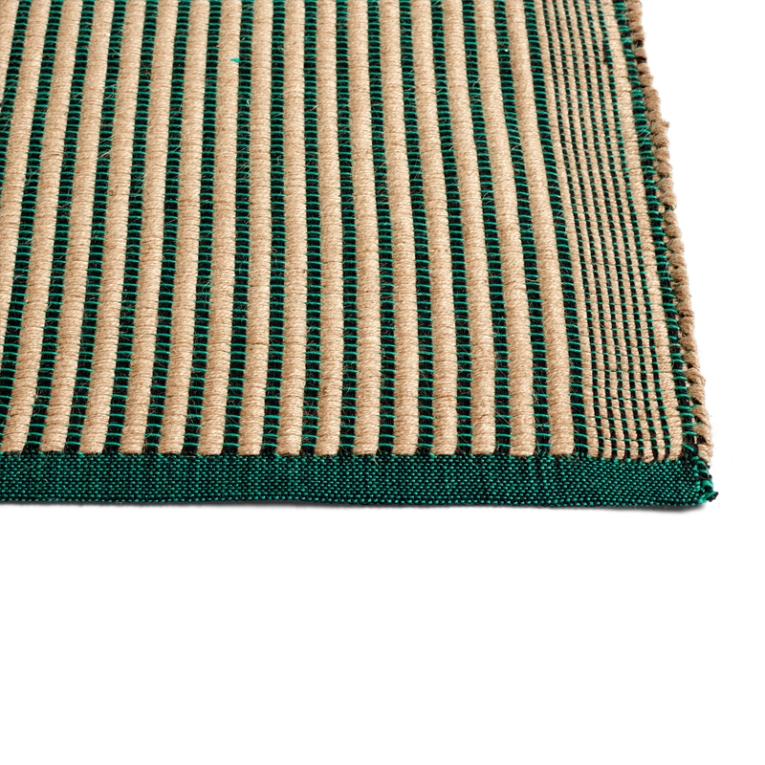 Tapis Tapis JULIE RICHOZ Noir & vert HAY