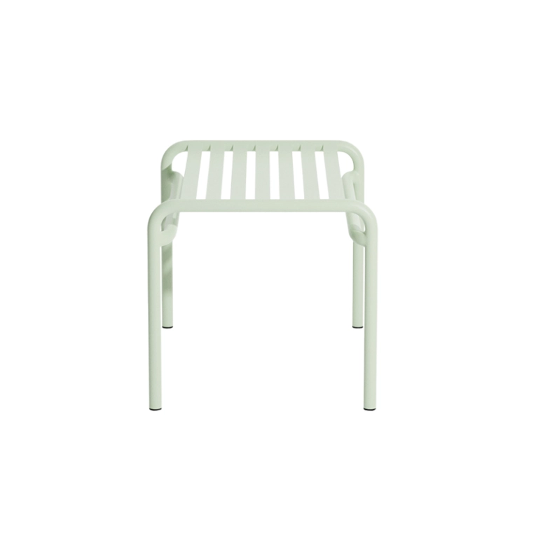 Tabouret extérieur WEEK-END repose-pieds Vert pastel PETITE FRITURE