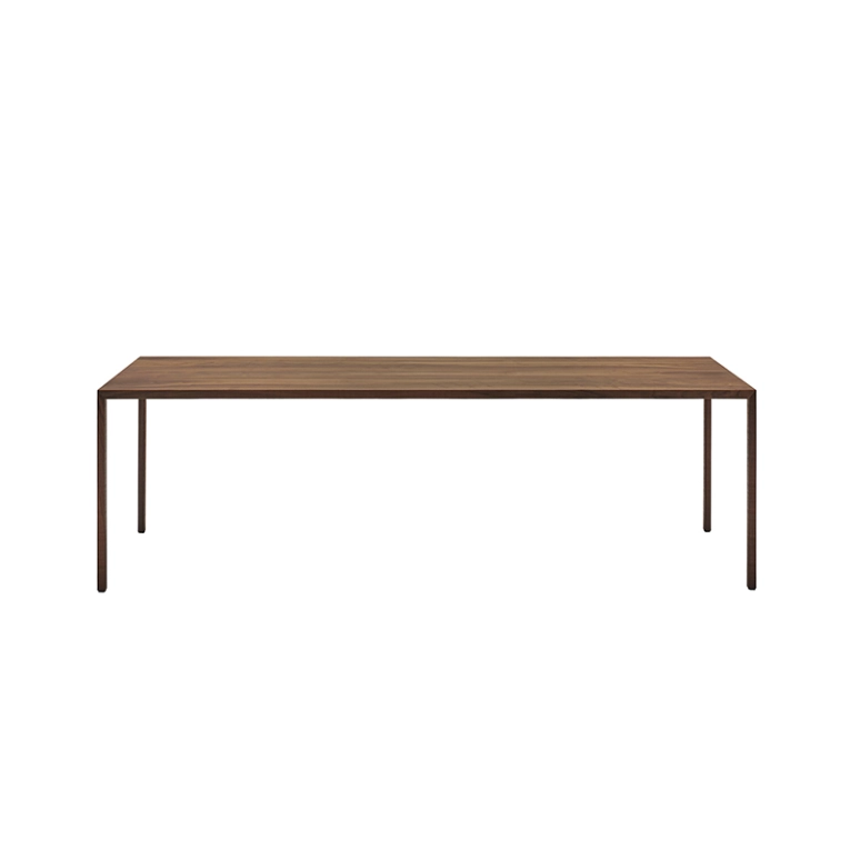 Table TENSE MATERIAL Noyer MDF