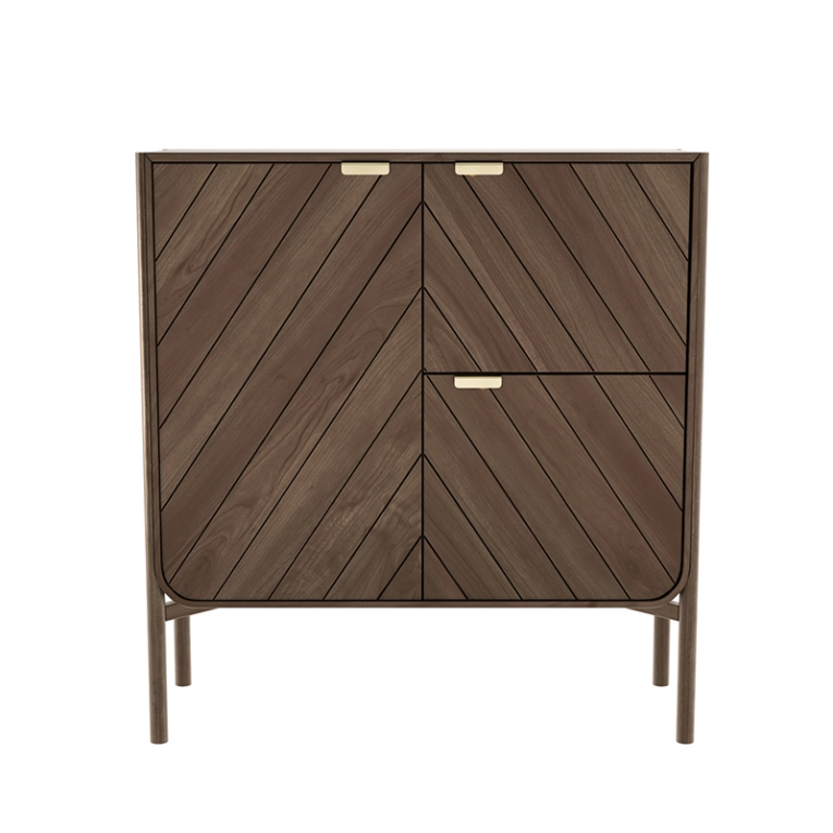 Meuble de rangement Vaisselier MARIUS Noyer HARTO