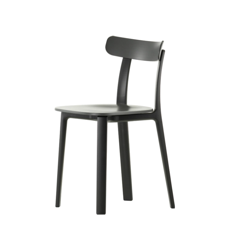 Chaise ALL PLASTIC CHAIR APC Gris graphite VITRA
