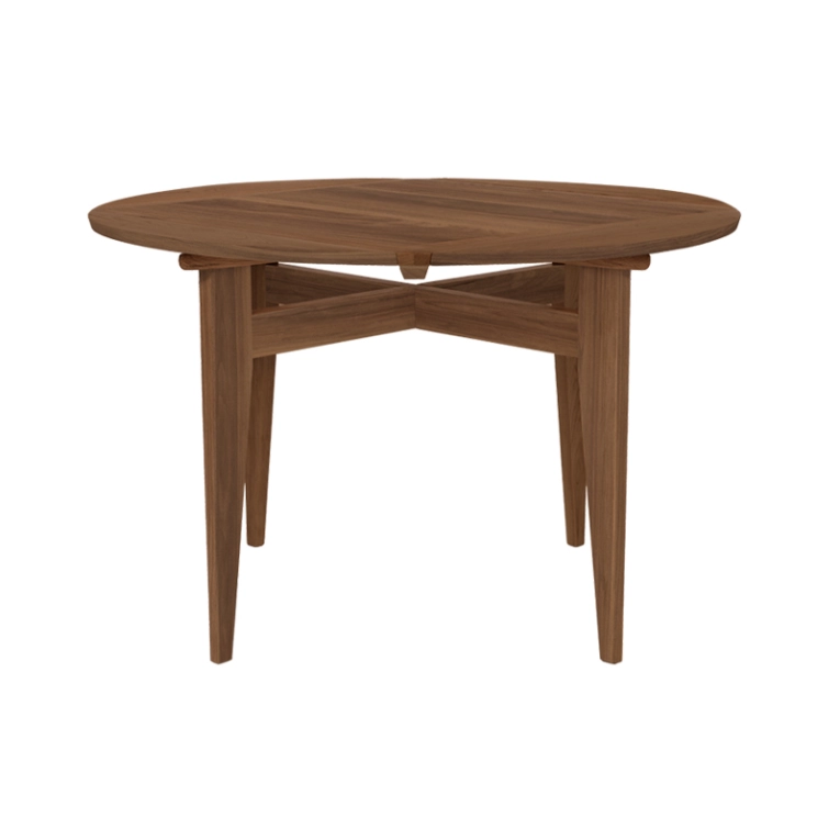 Table B-TABLE plateau extensible pivotant Noyer GUBI