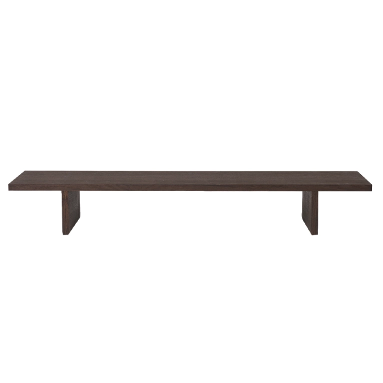 Table basse KONA L 138 Chêne teinte foncée FERM LIVING