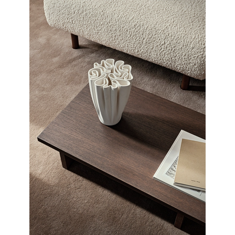 Table basse KONA L 138 Chêne teinte foncée FERM LIVING