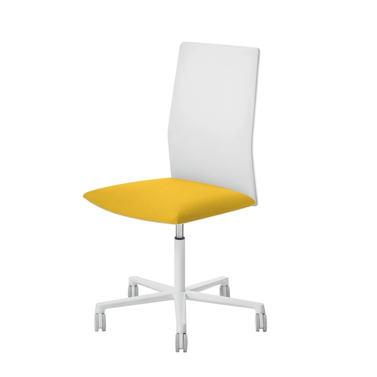 Fauteuil de bureau KINESIT sans accoudoirs Jaune 457 ARPER