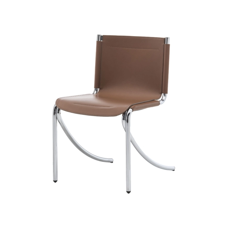 Chaise JOT Cuir naturel 26 ACERBIS