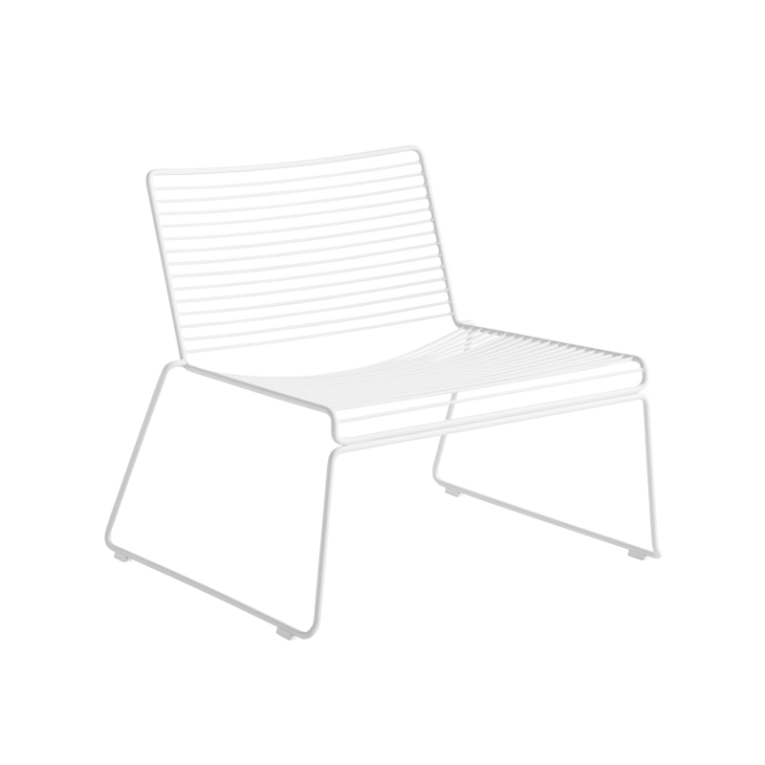 Fauteuil HEE LOUNGE Blanc HAY