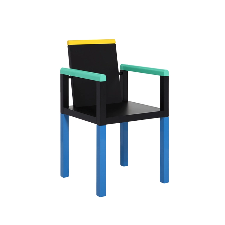 Chaise PALACE Noir MEMPHIS MILANO