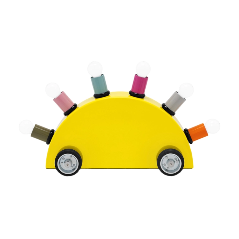 Lampe à poser SUPER Jaune MEMPHIS MILANO