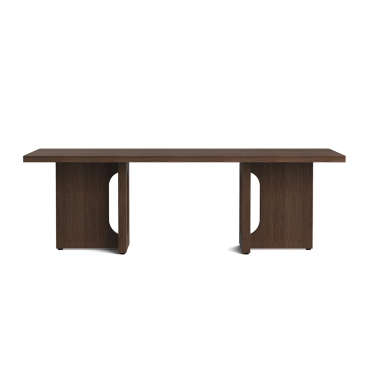 Table basse ANDROGYNE bois Chêne foncé AUDO COPENHAGEN