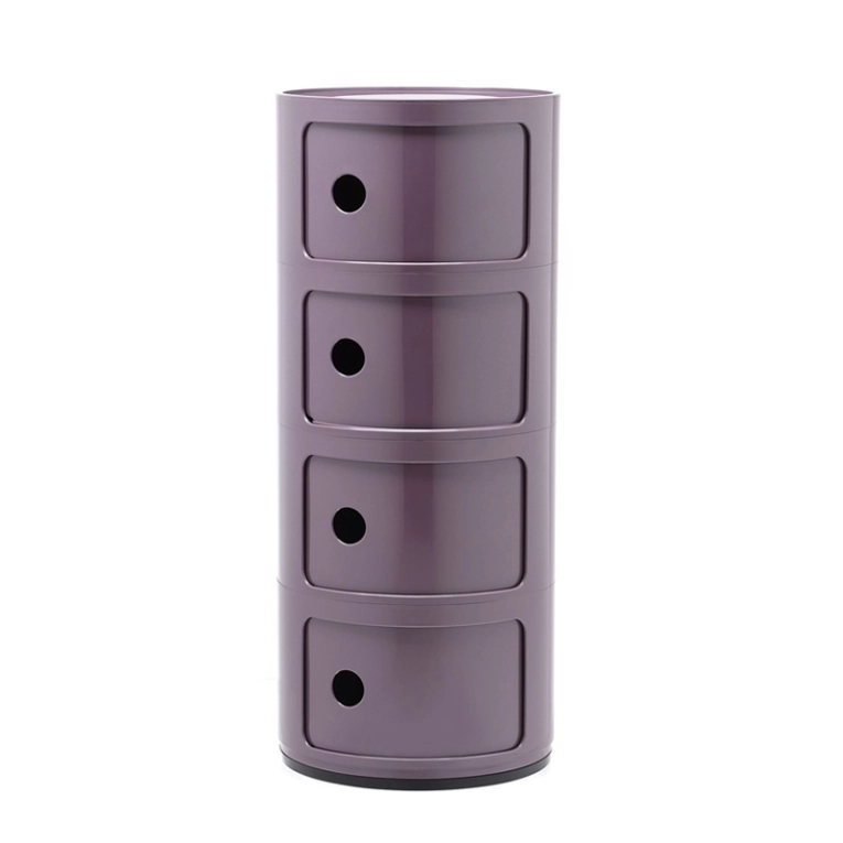 Meuble de rangement COMPONIBILI 4 tiroirs Violet KARTELL