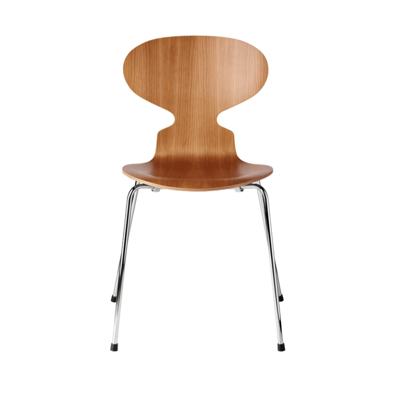 Chaise FOURMI 4 PIEDS BOIS Cerisier FRITZ HANSEN