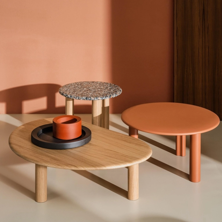 Table basse GHIA L 105 3 pieds Chêne ARPER