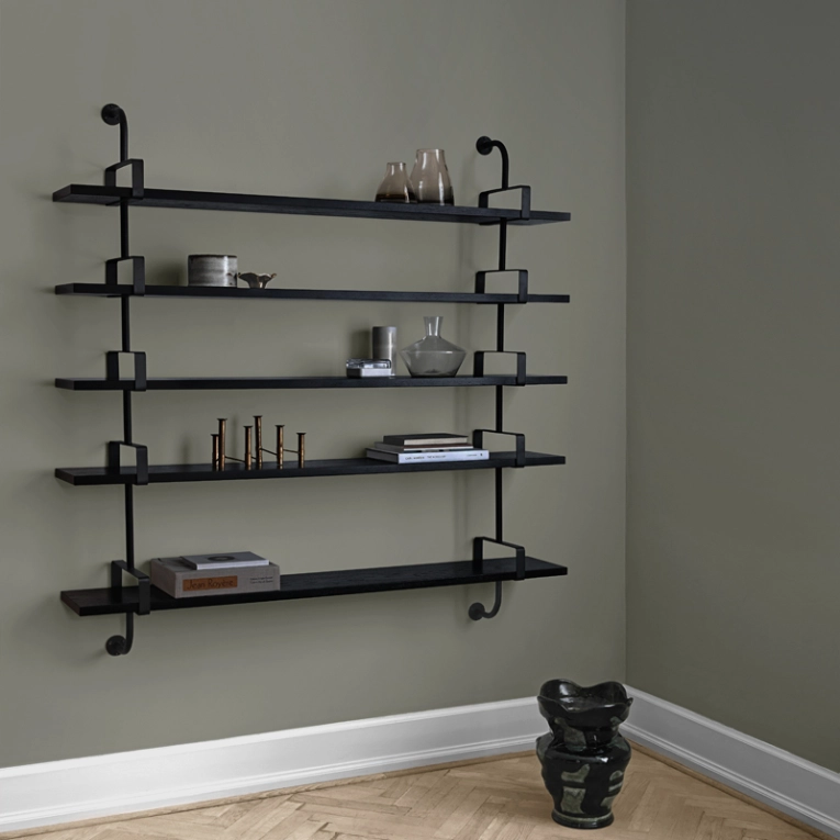 Etagère DÉMON 5 étagères Noyer GUBI