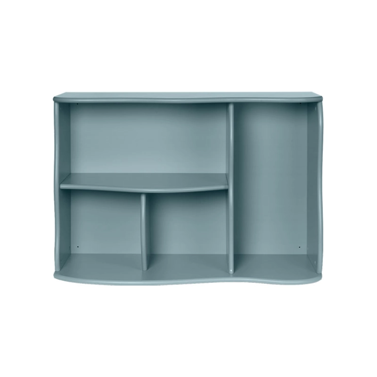 Rangement enfant Bibliothèque SLOPE Bleu storm FERM LIVING