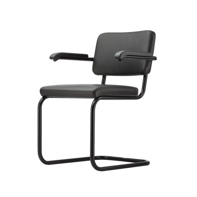 Chaise S 64 PV Noir THONET