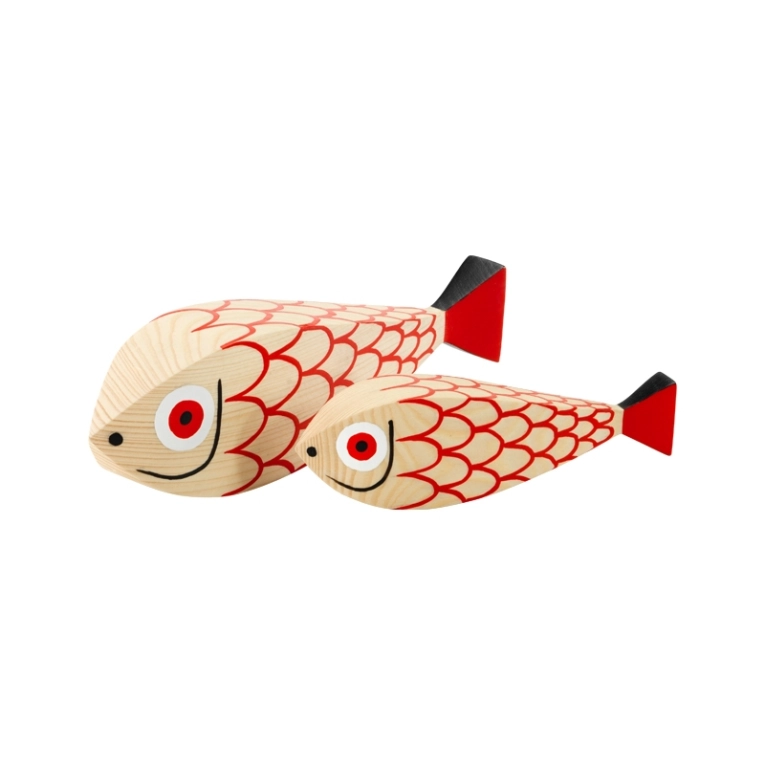 Objet décoratif WOODEN DOLL Mother Fish & Child VITRA