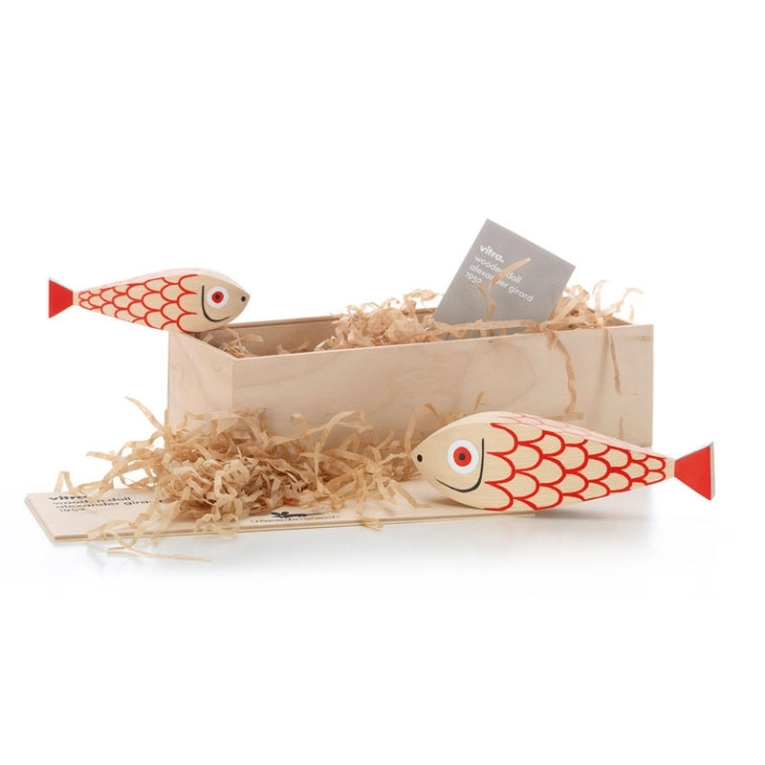Objet décoratif WOODEN DOLL Mother Fish & Child VITRA